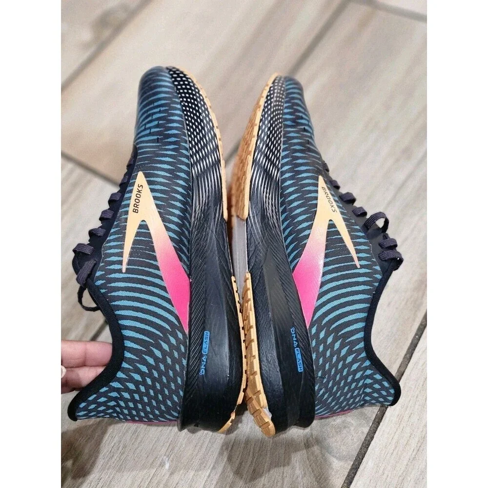 Brooks Women's Hypertension Temp Black and Teal Running Shoes 10.5 - Picture 11 of 16